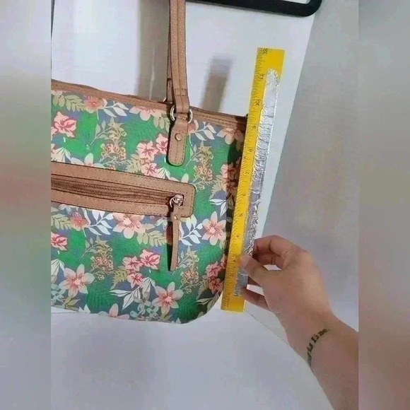 ROSETTI WOMEN'S TESSA FLORAL HANDBAG TOTE BAG SHOULDER BAG MULTIPLE POCKETS - Picture 4 of 12